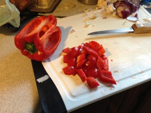 Red Pepper, chopped large