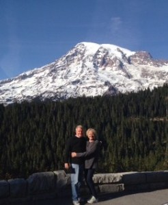 Postcard? Not with these two in the foreground!